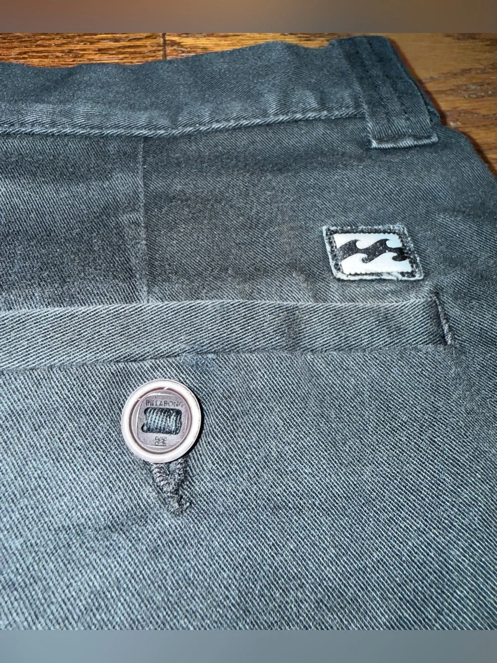 Billabong Carter Men's Stretch Chino Shorts Size 31 Surfer Skater Grunge